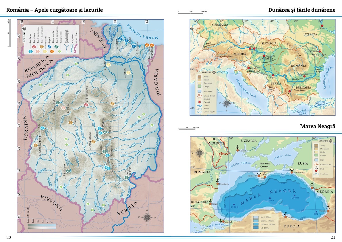 Atlas geografic scolar - 3 | YEO