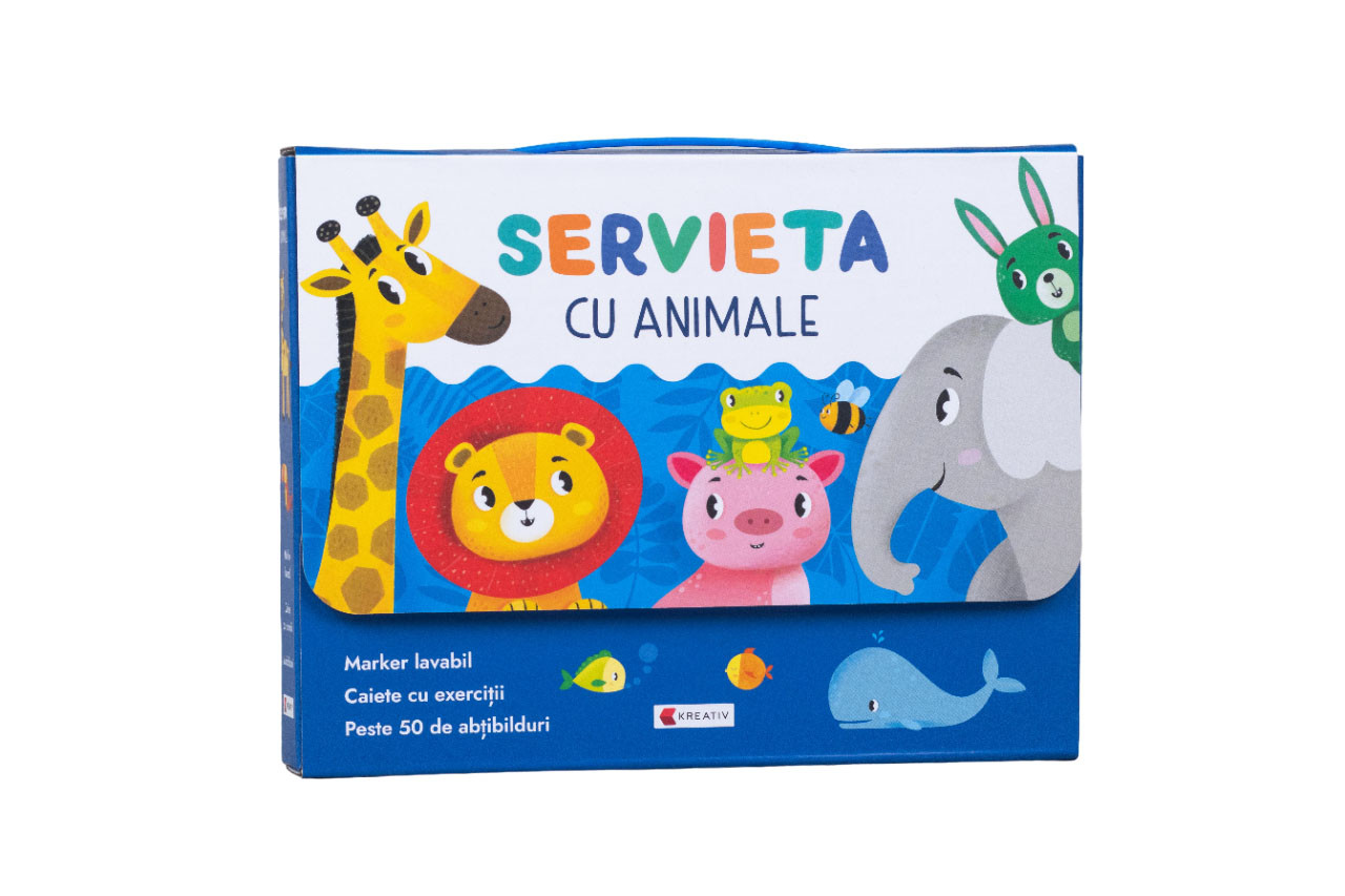 Servieta cu animale