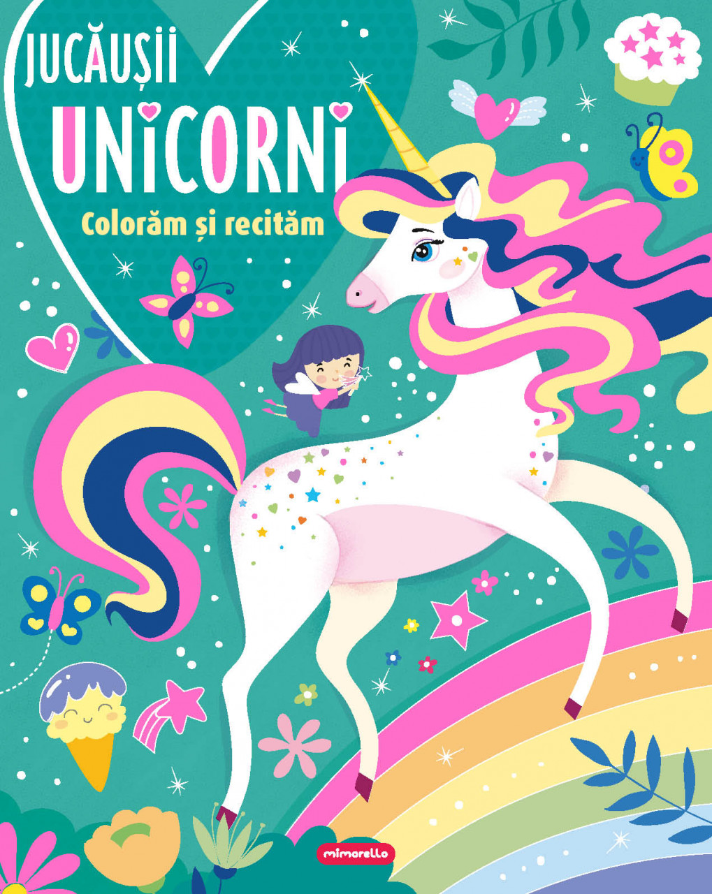 Jucausii unicorni - Coloram si recitam