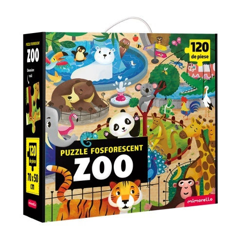 Joc educativ - Puzzle Fosforescent Mimorello - ZOO