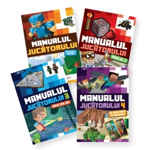 Pachet - 4 Manuale Minecraft