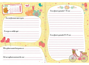 Coperta Jurnalului meu secret de la Editura Kreativ, jurnal personal cu lacăt de siguranță