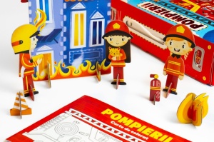 Pachet - Puzzle Mimorello - Pompierii - Mașini de top GRATUIT - Img 6