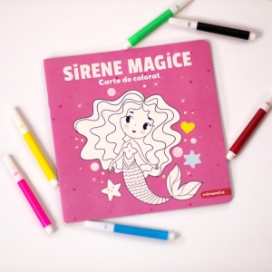 SET - Joc educativ - Puzzle cu glitter Mimorello - Sirene Magice - Printese Fabuloase - Img 8