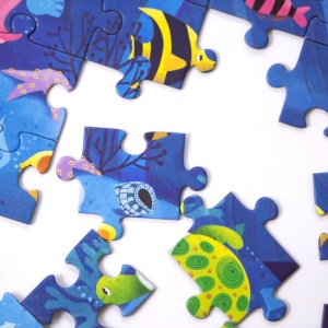 SET - Joc educativ - Puzzle Fosforescent Mimorello - Oceanul - ZOO - Img 7