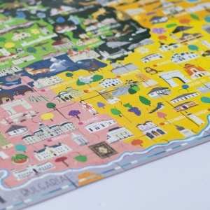 Joc educativ - Puzzle Mimorello - Harta României - Editura Kreativ - Img 9