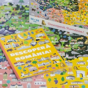 Joc educativ - Puzzle Mimorello - Harta României - Editura Kreativ - Img 10