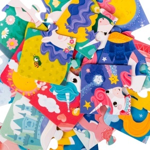 Joc educativ Puzzle Mimorello Unicorni de basm - Img 2