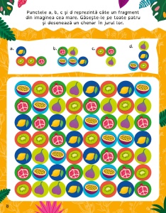 Pachet - Puzzle Fosforescent Mimorello - ZOO - Lumea animalelor exotice GRATUIT - Img 10