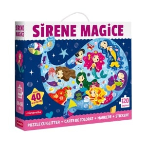 Puzzle educativ Sirene Magice - Distracție și Învățare