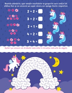 Pachet - Puzzle cu glitter Mimorello - PRINTESE FABULOASE - Unicorni de basm GRATUIT - Img 8