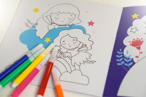 Joc educativ - Puzzle cu glitter Mimorello - PRINTESE FABULOASE - Img 3