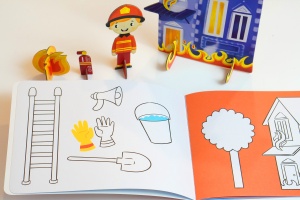 Joc educativ - Puzzle Mimorello - Pompierii - Img 4