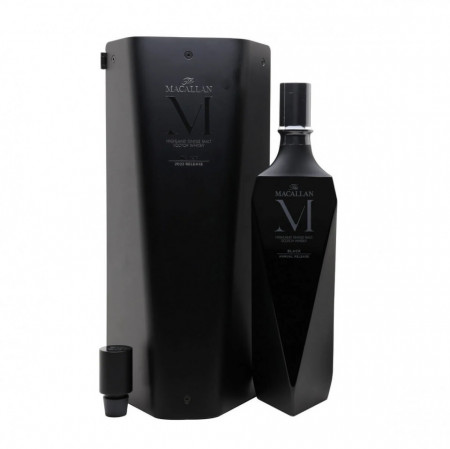 Whisky The Macallan M Black decantor, 46%, 700 ml - editie 2022