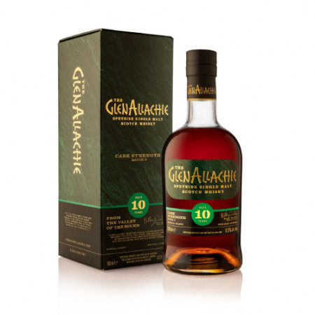 GlenAllachie 10 yo Cask Strenght Batch 6, Whisky 57.8%, 700 ml
