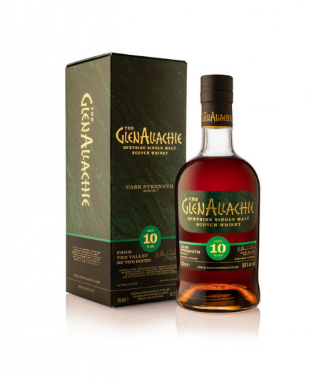 GlenAllachie 10 yo Cask Strenght Batch 7, Whisky 57.8%, 700 ml