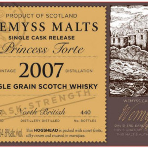 Princess Torte North British Single Cask 7 yo