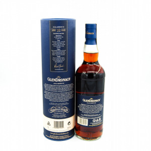 GlenDronach 18 yo Allardice bottle box back