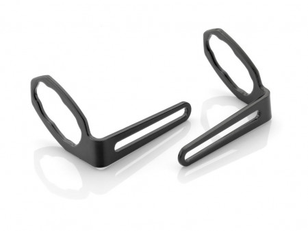 Turn signal mounting kit for OEM license plate FOX