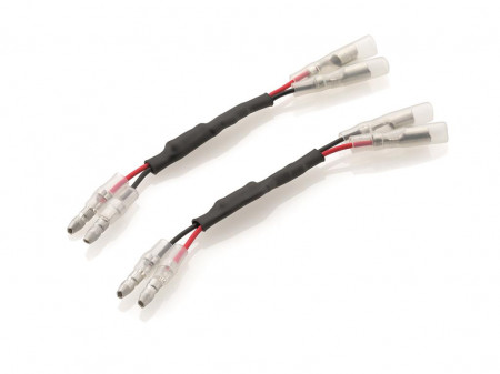Turn signal cable kit with resistor