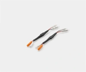 Rear turn signal cable kit with resistor