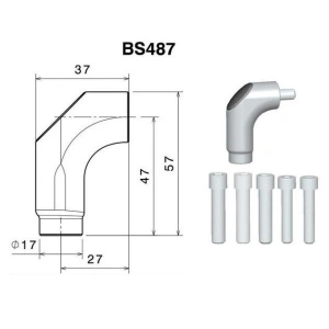 Rearview mirror mounting kit