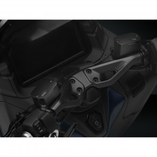 Front/rear brake fluid reservoir caps