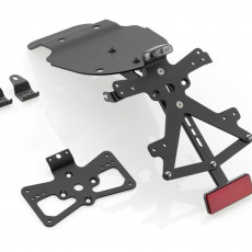 License plate holder kit FOX with rear light