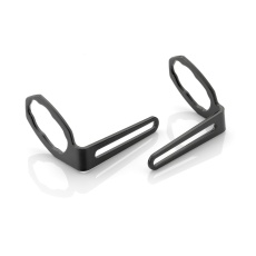 Turn signal mounting kit for OEM license plate FOX