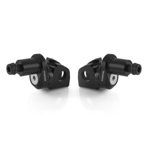 Eccentric adjustable rider pegs mounting kit