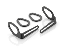 Mounting kit for Rizoma indicators to fit OEM license plate support