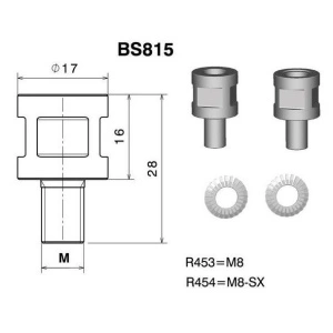 Rearview mirror mounting kit