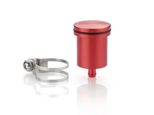 Rear brake fluid reservoir