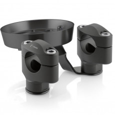 Riser kit with gauge bracket