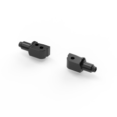 Passenger peg mounting kit (Ø 18 mm)