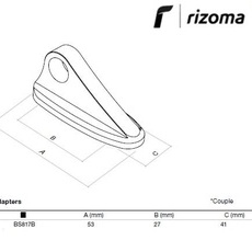 Rearview mirror mounting kit
