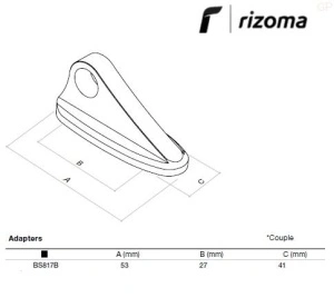 Rearview mirror mounting kit