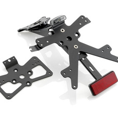License plate holder kit FOX with rear light