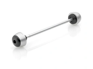 Rear wheel axle guard