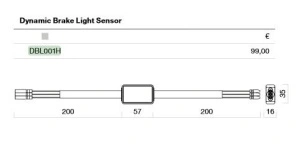 Dinamic brake light sensor