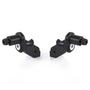 Eccentric rider peg mounting kit