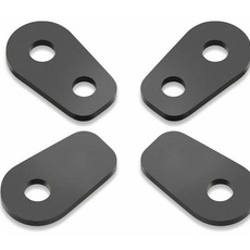 Front and rear turn signal mounting kit for license plate OEM