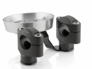 Riser kit with gauge bracket