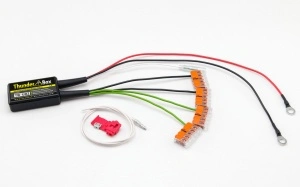 ThunderBox - 2X16Ah Advanced power distribution module - Distribuitor electric consumatori (proiectoare, gripuri incalzaite, GPS, incarcare telefon, etc)