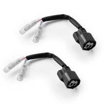 Wiring kit for indicators and mirror with integrated indicator