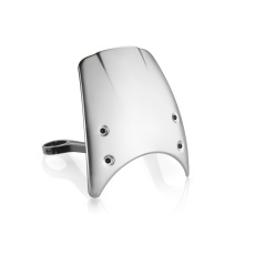 Headlight fairing with mounting kit (aluminium)