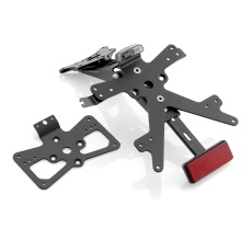 License plate holder kit FOX with rear light