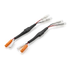 Rear turn signal cable kit with resistor