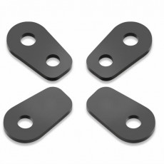 Turn signal mounting kit for OEM license plate FOX PT324B