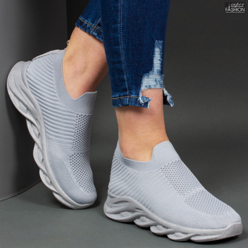 Espadrile ''ABC D082-1 Grey''